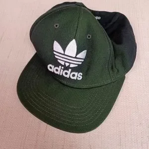 Addidas Green Snapback Hat Cap